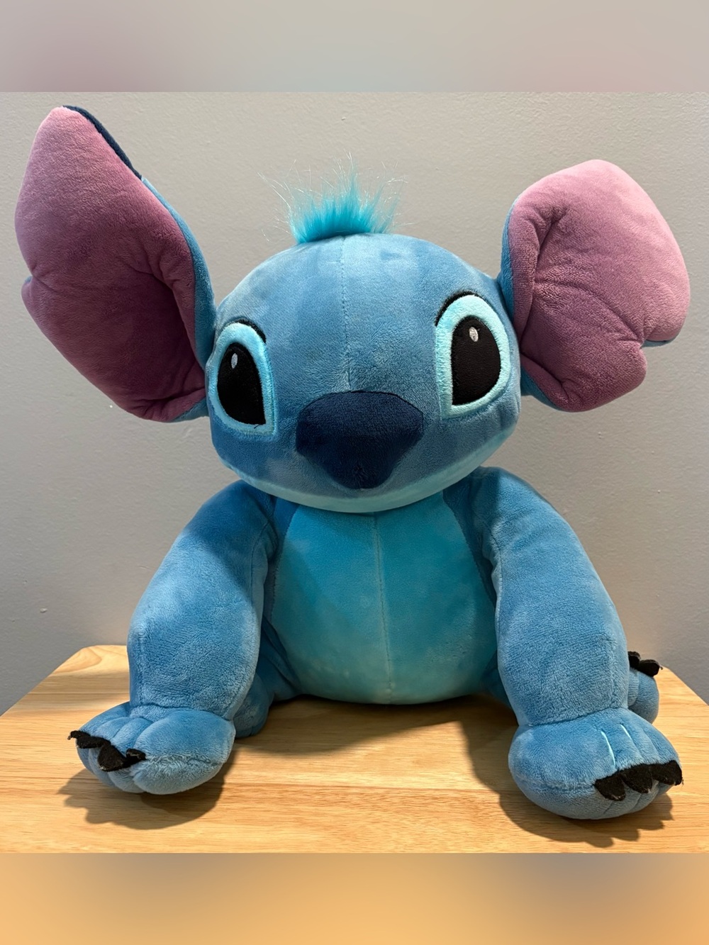 Disney Stitch Plush Large Stuffed Animal Blue Alien Doll 16” Lilo & Stitch